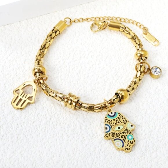 size mixed color palms + 1 round white diamond - Picture 4 of 4